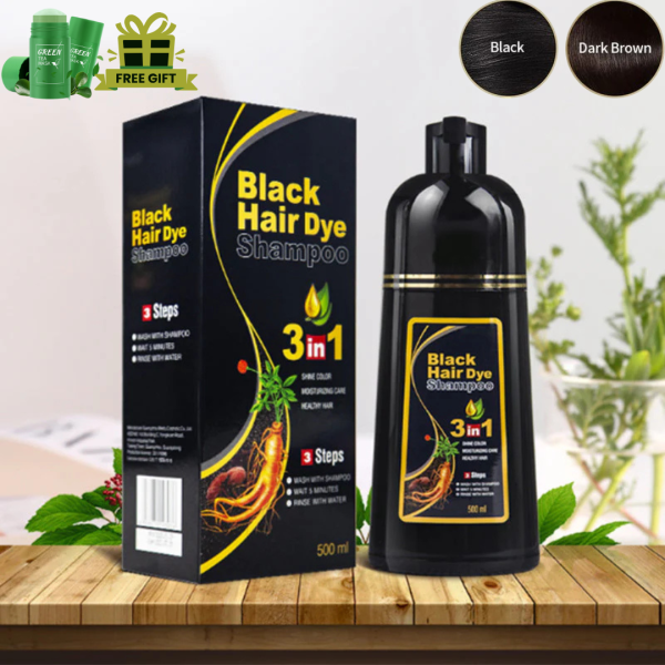 Herbal Anti-Grey Hair Shampoo (500ML)