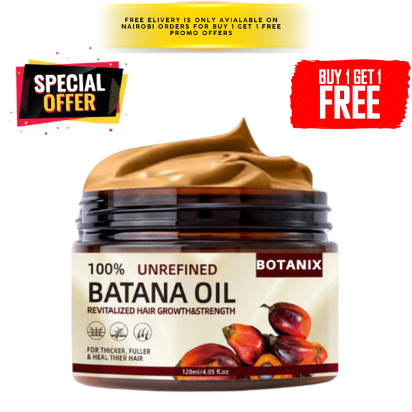 BOTANIX - Batana Natural Hair Growth Oil (For Men And women) | Buy 1 get 1 Free 🎁