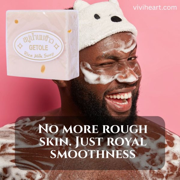 Rice Milk Soap White Original Handmade Soap Whitening | Pack of 6 Pcs - Image 4