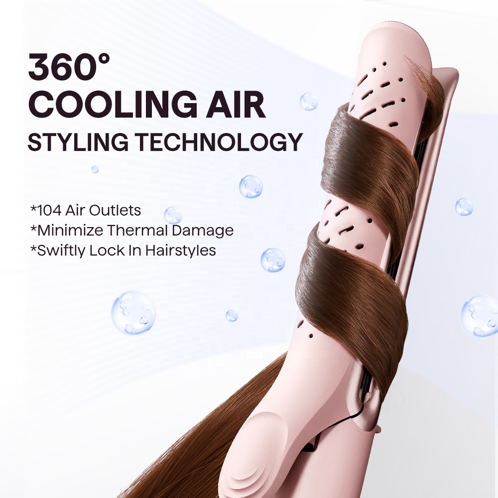 Curl Airflow Styler 2-in-1: Titanium barrels for curls & sleek styles that last (Original product with 3 mounths warranty) - Image 2