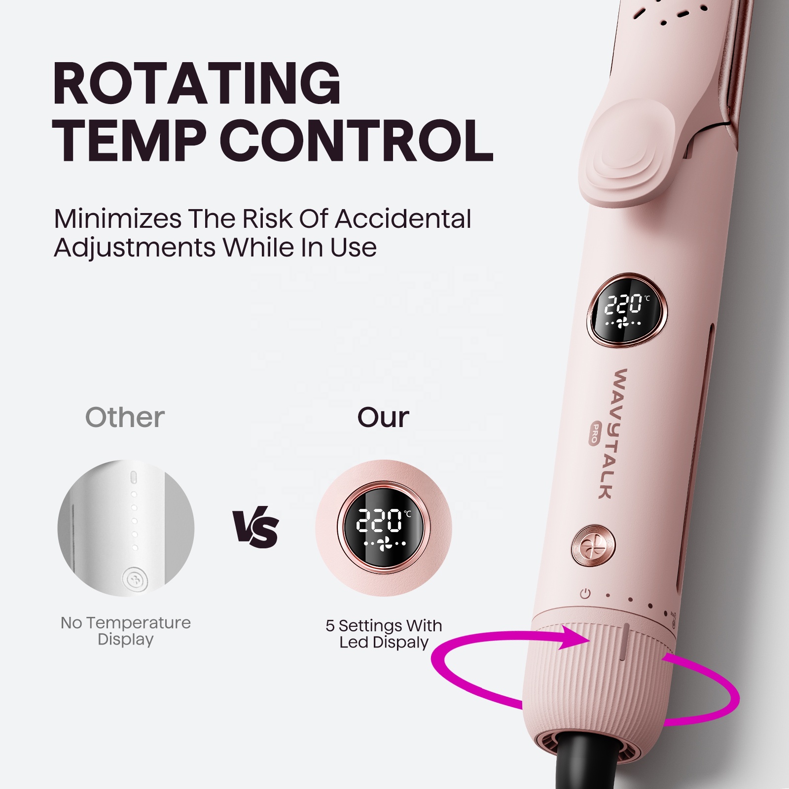 Curl Airflow Styler 2-in-1: Titanium barrels for curls & sleek styles that last (Original product with 3 mounths warranty) - Image 3