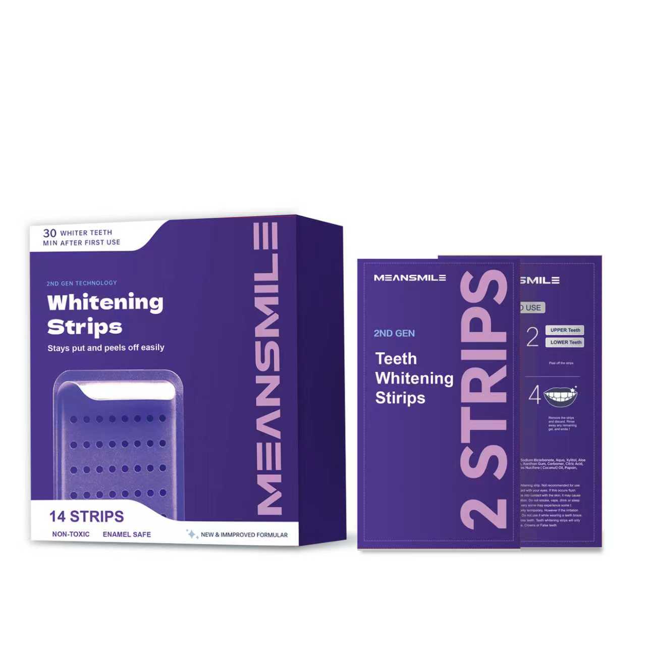 BrightSmile Purple Whitening Strips