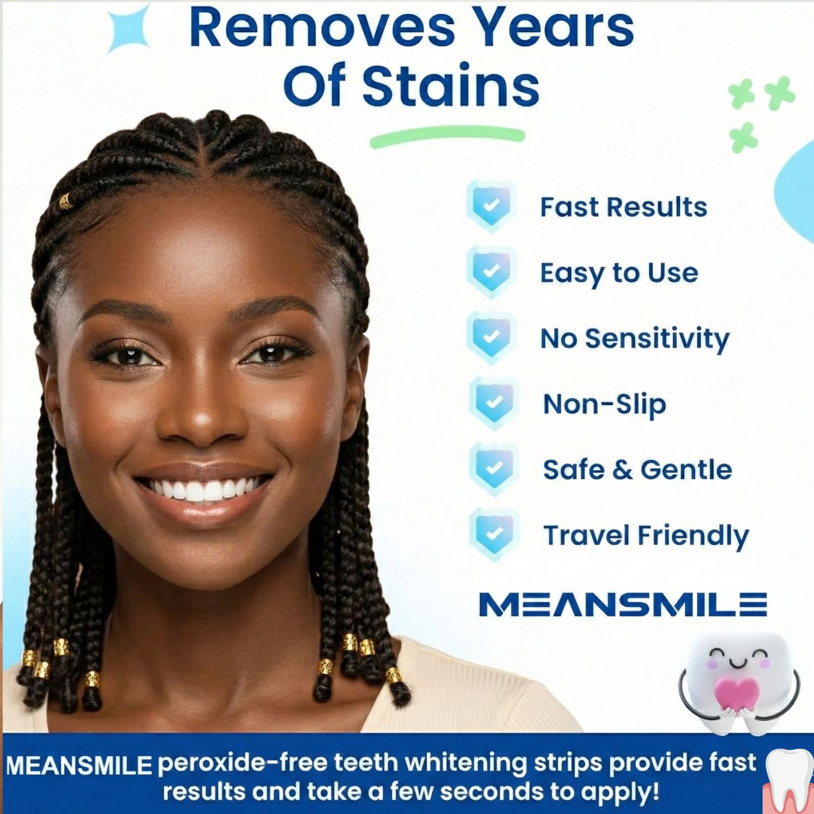 BrightSmile Purple Whitening Strips - Image 4